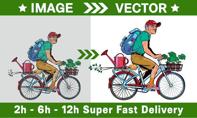 I will convert drawing, sketch and logo image to digital vector art